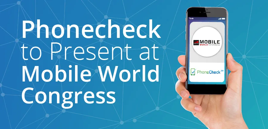 PhoneCheck शंघाई में मोबाइल वर्ल्ड कांग्रेस में पेश
